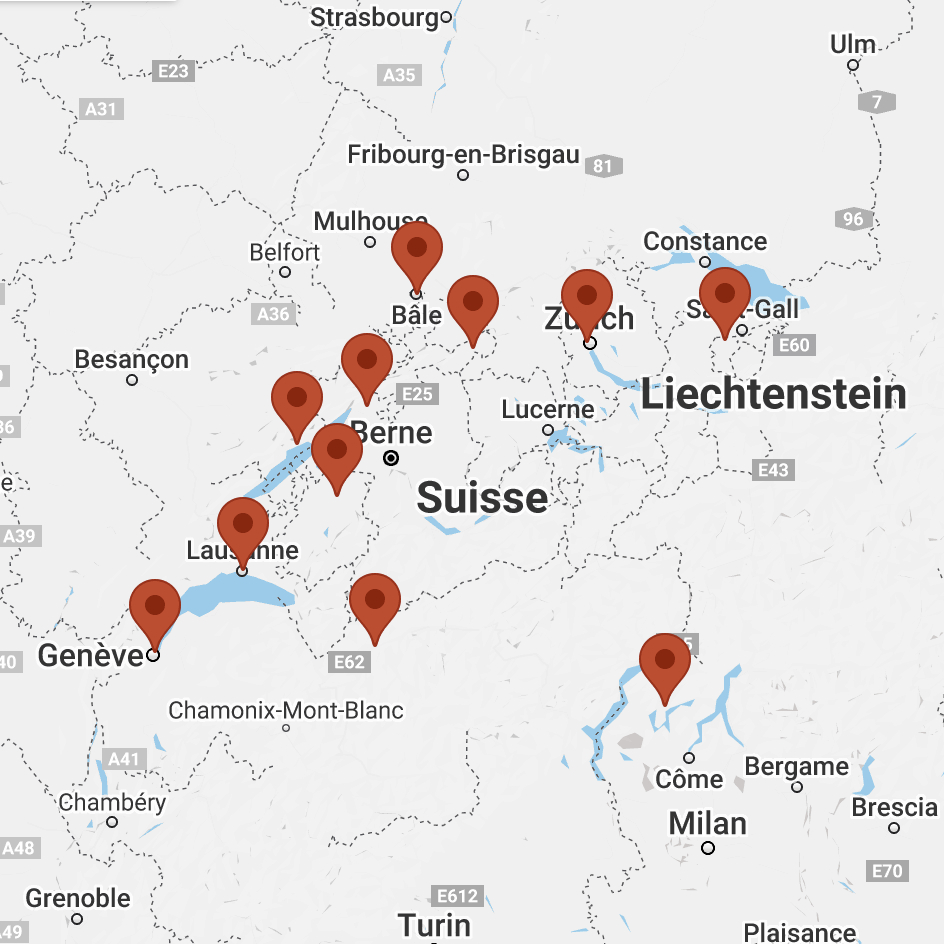 all inlingua centers of switzerland